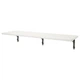 Полиця навісна IKEA BERGSHULT / KROKSHULT, білий, антрацит, 120х30 см, 893.260.62 - изображение 6