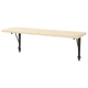 Полиця навісна IKEA TRANHULT / KROKSHULT, осика, 80х20 см, 993.363.29 - изображение 4