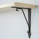 Полиця навісна IKEA TRANHULT / KROKSHULT, осика, 80х20 см, 993.363.29 - изображение 11