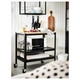 Візок IKEA BROR, чорний, соснова фанера, 85х55 см, 603.338.50 - изображение 10