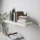 Полиця навісна IKEA BERGSHULT / GRANHULT, білий, нікельований, 80х30 см, 692.908.08 - изображение 7