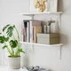 Комбінація навісних полиць IKEA BURHULT / SIBBHULT, білий, білий, 59 х 20 см, 093.260.99 - изображение 8