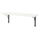 Полиця навісна IKEA TRANHULT / KROKSHULT, осика біла, 80х20 см, 393.363.32 - изображение 4