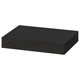 Полиця IKEA LACK навісна 30x26 см чорно-коричневий 404.305.88 - зображення 1
