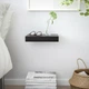 Полиця IKEA LACK навісна 30x26 см чорно-коричневий 404.305.88 - зображення 8