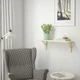 Полиця IKEA TRANHULT/SANDSHULT навісна 80x20 осика 693.260.96 - зображення 9