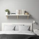 Полиця навісна IKEA BERGSHULT / SANDSHULT, білий, осика, 120х30 см, 593.260.25 - изображение 2
