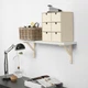 Полиця навісна IKEA BERGSHULT / SANDSHULT, білий, осика, 80х20 см, 293.260.41 - изображение 9
