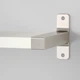 Полиця IKEA BERGSHULT/GRANHULT навісна 80x20 см білий, нікельований 392.908.24 - зображення 11