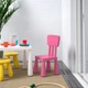 Табурет дитячий IKEA МАММУТ, нутрощі, поза, жовтий, 203.823.24 - зображення 12