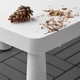 Стіл дитячий IKEA МАММУТ, начинки, зовні білий, 77 х 55 см, 503.651.77 - зображення 10