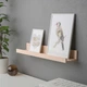 Поличка для картини IKEA MOSSLANDA МОССЛАНДА, наслідування. берези, 55 см, 605.113.38 - изображение 4