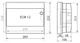 Корпус щита распределительный встраиваемый IP40 ETI DIDO-E ECM 12PT 1101011 прозрачная дверка - изображение 2