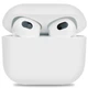 Силиконовый чехол для наушников Apple AirPods 3, Ultrathin Silicone Case, белый, защитный кейс, ультратонкий и легкий, защита от царапин и пыли, мягкий силикон, ArmorStandart (ARM60296) - изображение 1