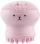 Силиконовая щеточка для умывания лица Etude House Jellyfish Light pink - изображение 1