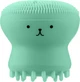 Силиконовая щеточка для умывания лица Etude House Jellyfish Green - изображение 1