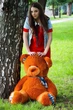 М'яка іграшка Плюшевий ведмідь My Best Friend Барни 120 см Коричневий - зображення 2