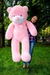 М'яка іграшка Плюшевий ведмедик My Best Friend Рафаель 160 см Рожевий - зображення 1