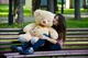 Мягкая игрушка Плюшевый мишка My Best Friend Томми 100 см Персиковый - изображение 8