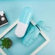Зонт Capsule blue капсула-футляр компактный - изображение 9