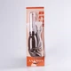 Капучинатор ручной Sokany SK-1733 Cofee Blender вспениватель молока 25 Вт элекрическая взбивалка для молока Коричневый - изображение 6