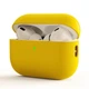 Силіконовий чохол для навушників Apple AirPods Pro 2 2022, Silicone Case, жовтий, захисний чохол, ультратонкий і легкий, захист від подряпин, пилу та ударів, м"який силікон, ArmorStandart (ARM64537) - зображення 1