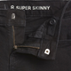 Jeansy skinny dziecięce dla dziewczynki GAP 725705-00 132-137 cm Czarne (1200056770516) - obraz 4