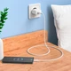 Адаптер сетевой HOCO Type-C cableleisure single port charger C106A |1USB, 10.5W/2.1A| белый - изображение 8