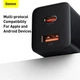 Адаптер сетевой BASEUS Super si Pro Quick Charge |1USB/1Type-C, 30W/3A, PD/QC| (CCSUPP-E02) черный - изображение 5