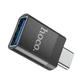 Перехідник Hoco Type-C to USB Female adapter UA17 |4A, USB3.0 OTG| black - зображення 7