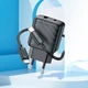 Адаптер мережевий HOCO Type-C to Type-C cable Sunlight dual-port charger CS23A |1USB/1Type-C, 30W/3A, PD/QC| - изображение 2