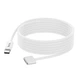 Кабель Hoco Stone magnetic charging Cable Type-C to Mag3 X103 |2m, 140W| белый - изображение 6