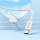 Кабель Hoco Stone magnetic charging Cable Type-C to Mag3 X103 |2m, 140W| белый - изображение 7