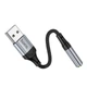 Перехідник HOCO fresh external Sound Card USB to 3.5 LS36 |0.12m, DAC| - зображення 7