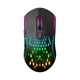 Мышь игровая XTRIKE ME GW - 611 gaming Mouse RGB |800-8000 6 step DPI, 2.4G/Type-C| черная - изображение 1