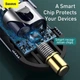 Автомобильное зарядное устройство BASEUS Share Together PPS multi-port Fast charging car charger with cord |3USB/1Type-C, 3A/120W, QC/PD, 1.5m| (CCBT-B0G) - изображение 9