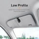 Автомобильный держатель для очков Baseus Platinum Vehicle Eyewear Clip (clamping type) черный - изображение 7