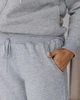 Спортивный женский костюм на байке cо штанами батальный Nicoletta 88977c 4XL Светло-серый - изображение 7