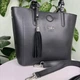 Женская Сумка С Венчиком Брелокм Черная Сумочка Для Девушек Zara С Кисточкой (262173) - изображение 9