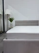 Простынь на резинке Ecotton 160x200 Cream White Полисатин (2100024569007) - изображение 2