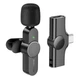 Мікрофон петличний BOROFONE BFK12 Trophy lavalier wireless digital microphone Type-C Black - зображення 9