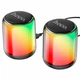 Портативная колонка hoco bs56 colorful bt wired 2-in-1 computer speaker black - изображение 1