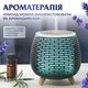 Увлажнитель воздуха Holdmay, резервуар 140 мл, черный, бесшумный, LED-подсветка, для дома, ультразвуковой - изображение 2