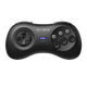 Геймпад Бездротовий 8BitDo PC PC M30 Mega Drive Style Black - зображення 1