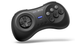 Геймпад Бездротовий 8BitDo PC PC M30 Mega Drive Style Black - зображення 3