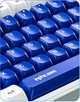 Проводная клавиатура INPHIC K9 с RGB подсветкой, подключение USB-TypeC, компактная, тихая, сине-белый (Ukr) - изображение 5