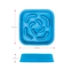 Миски и контейнеры Dexas Slow Maze Feeder Silicone 4 cup Миска квадратная для медленного кормления 0,96 л, голубая 1 шт (PW3042194) - изображение 3