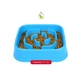 Миски и контейнеры Dexas Slow Maze Feeder Silicone 4 cup Миска квадратная для медленного кормления 0,96 л, голубая 1 шт (PW3042194) - изображение 4