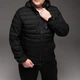 Куртка DADE Big Size демісезон чорна 5XL БАТАЛ чорна 2206 5XL - зображення 3