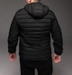 Куртка DADE Big Size демісезон чорна 5XL БАТАЛ чорна 2206 5XL - зображення 7